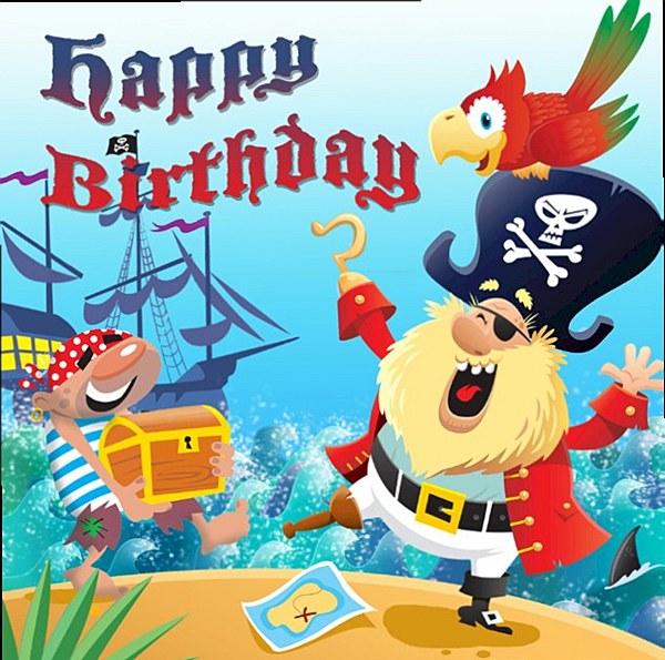 Поздравление С Днем Рождения В Пиратском Стиле